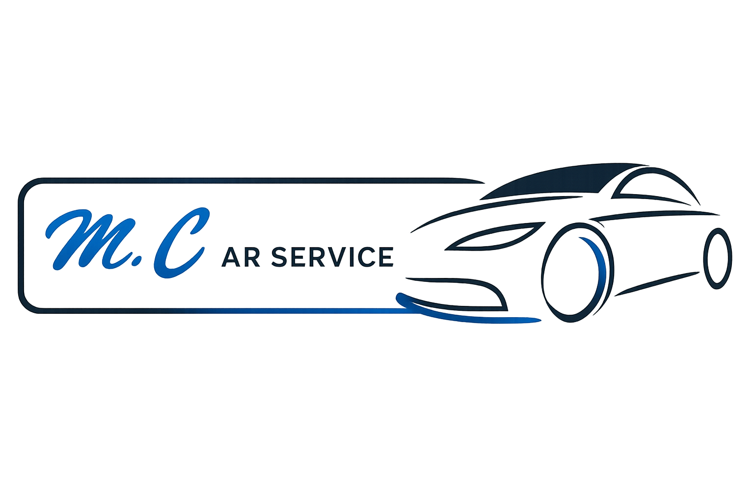 M.C Car Service Logo